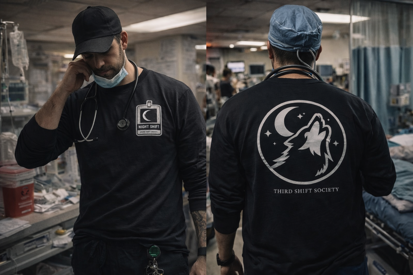 THE NIGHT WATCH LONG SLEEVE - CORE LINE