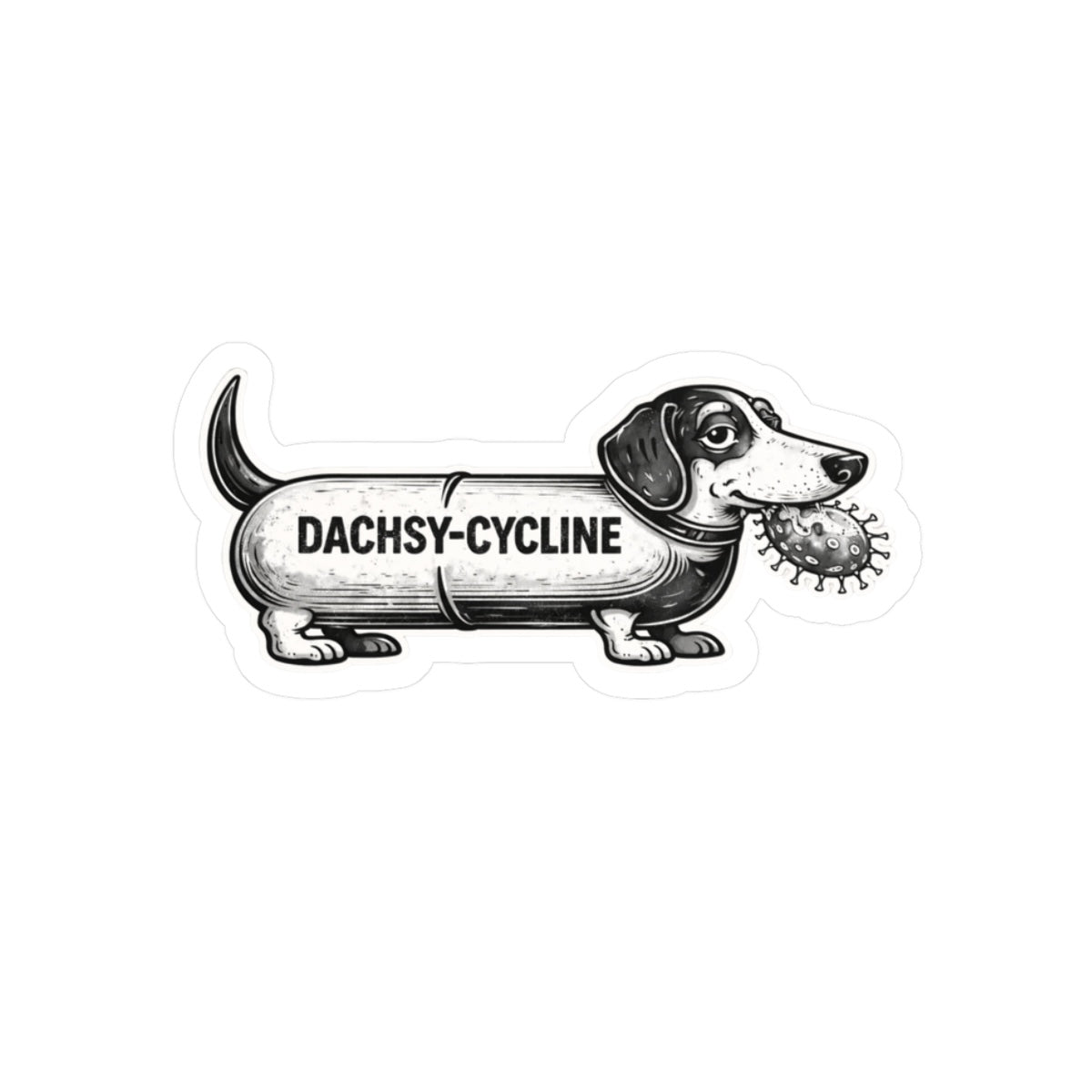 DACHSY-CYCLINE - Sticker