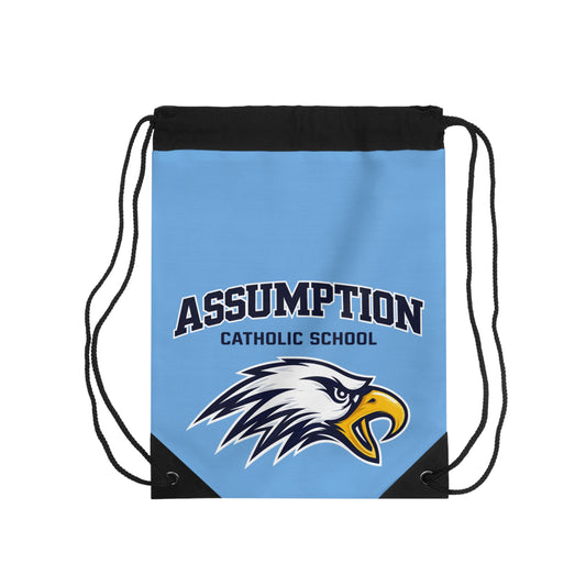 ACS Drawstring Backpack Carolina Blue