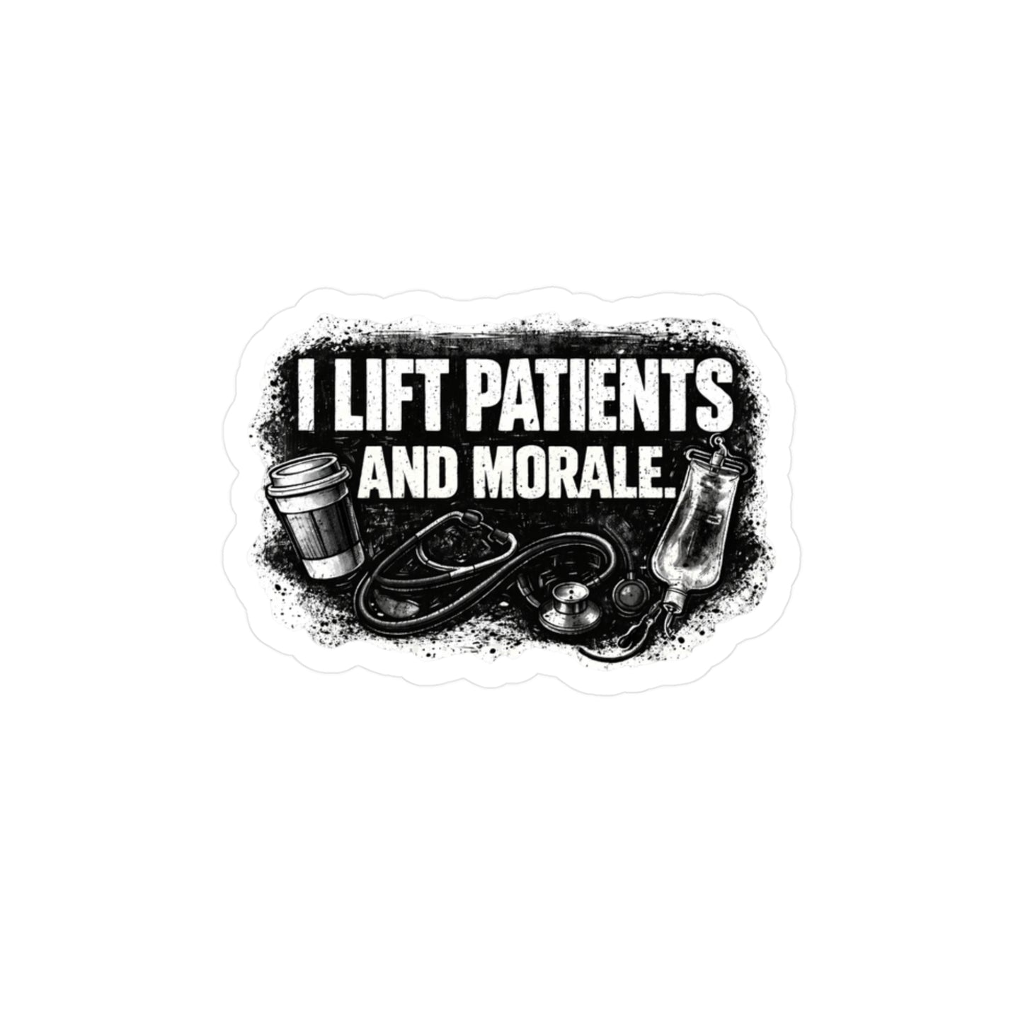 "I LIFT" - Sticker