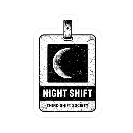 Night Shift Badge — Sticker