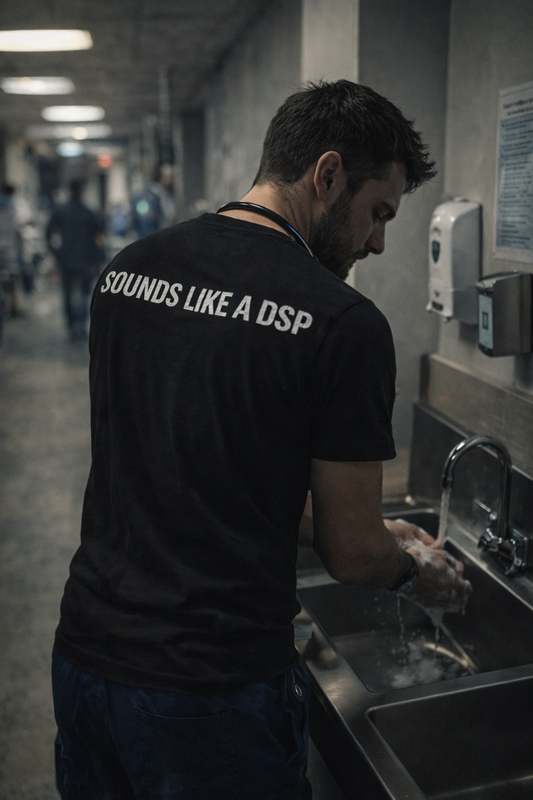 "SOUNDS LIKE A DSP" - Statement Tee