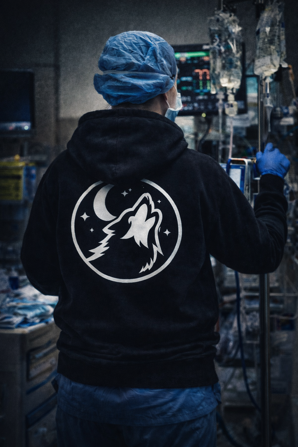 The Lone Wolf Hoodie - Core Line