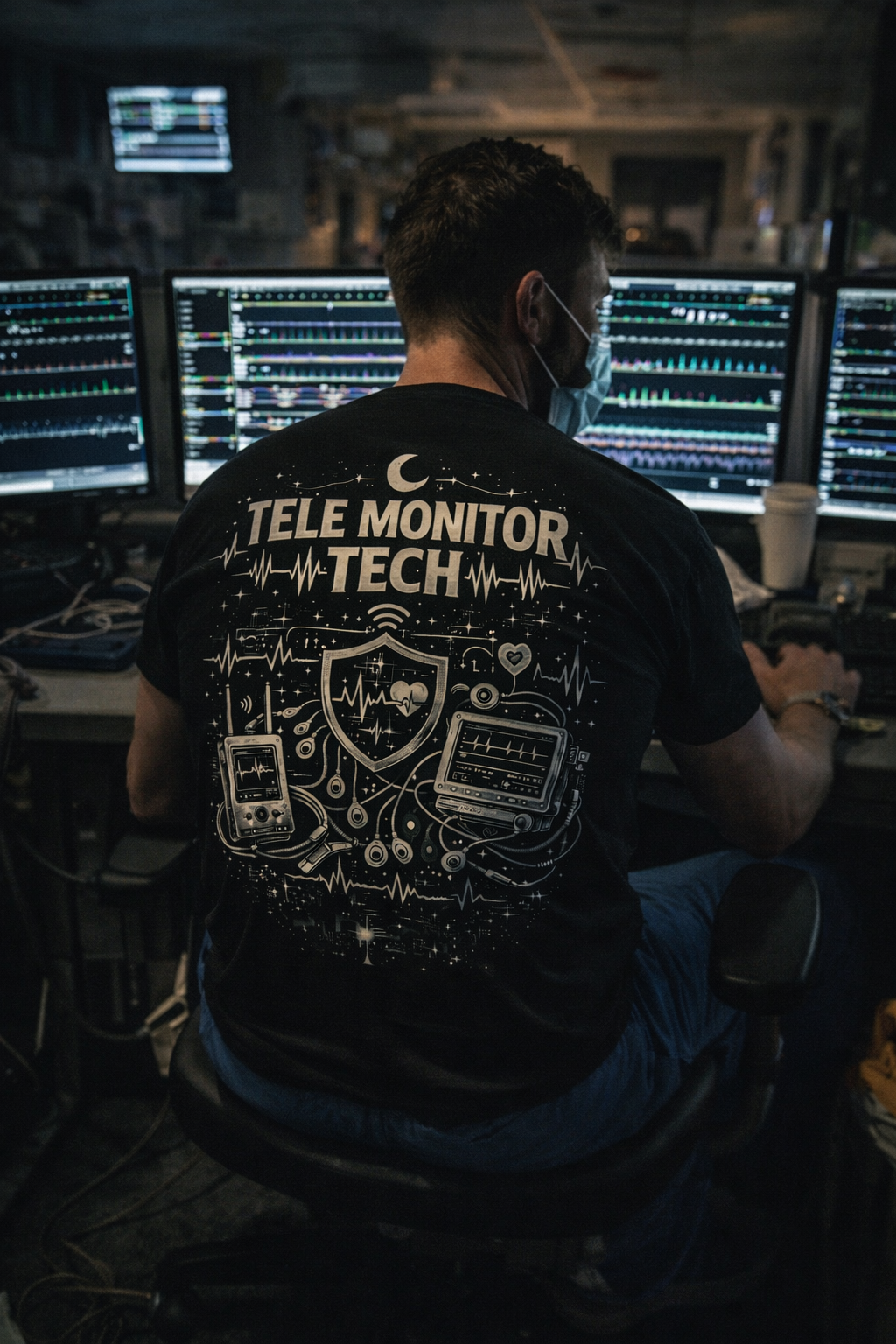 TELE MONITOR TECH - Profession Tee
