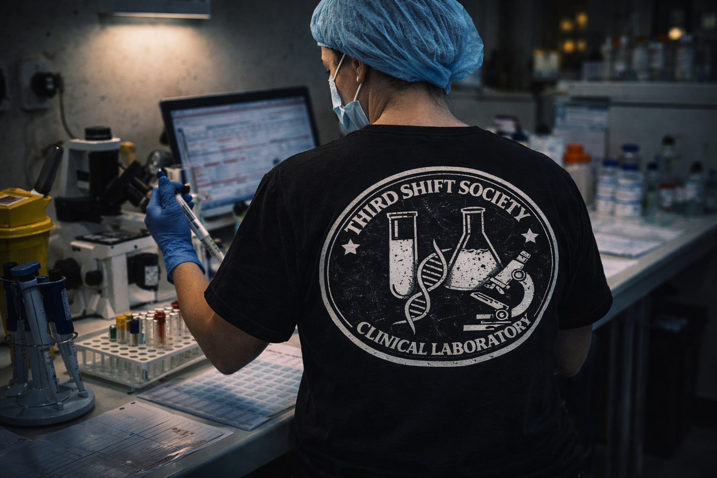 CLINICAL LABORATORY - Rep Your Unit Tee