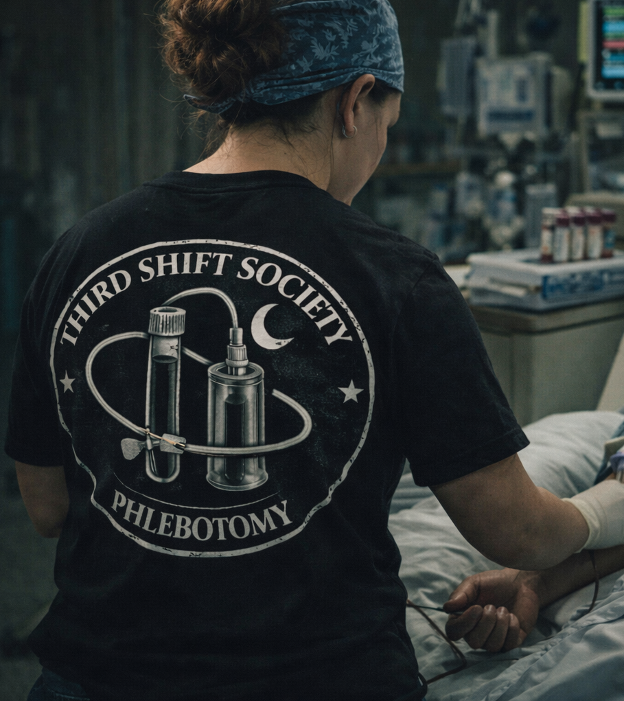 Phlebotomy - Rep Your Unit Tee