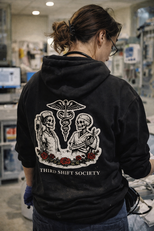 GRAVEYARD SHIFT HOODIE - CORE LINE