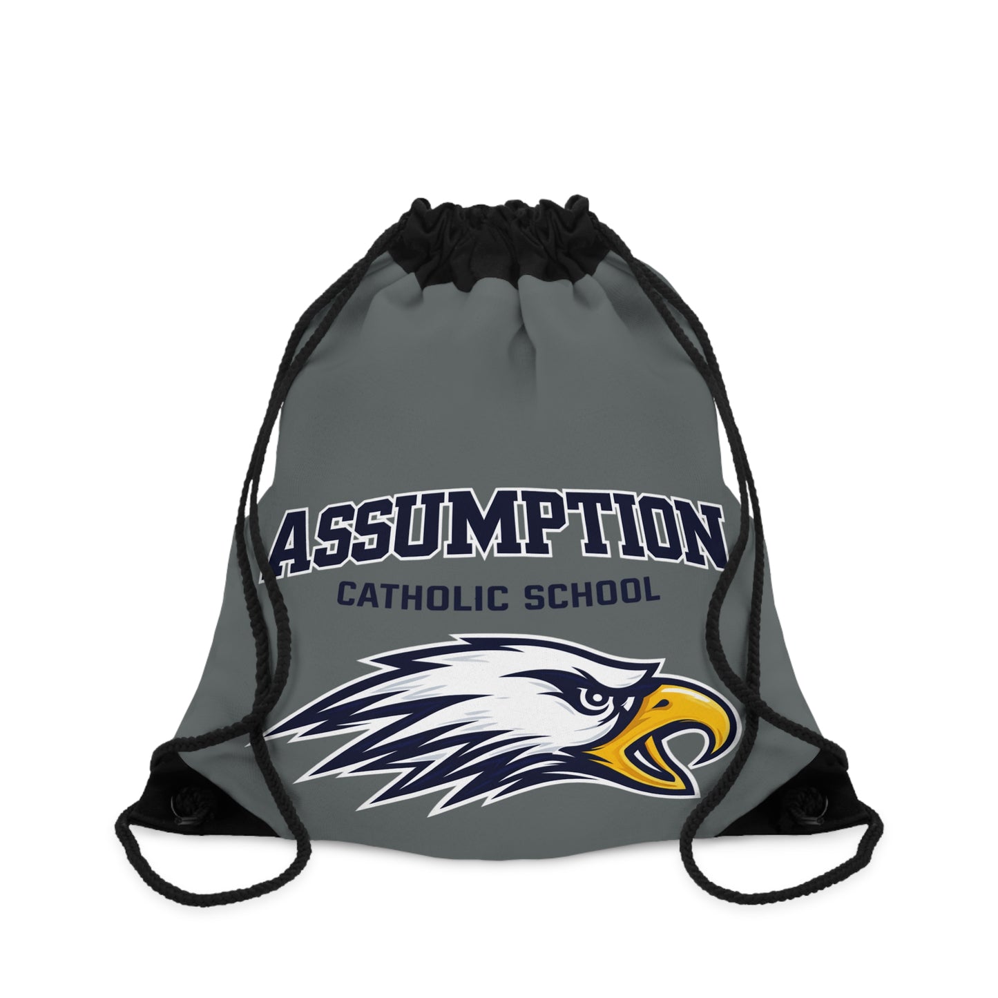 ACS Drawstring Backpack Gray