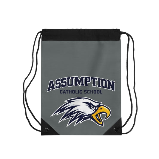 ACS Drawstring Backpack Gray