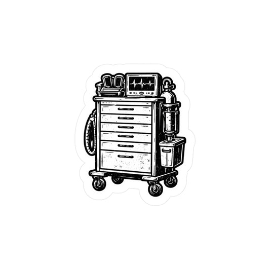 "CODE BLUE" - Sticker