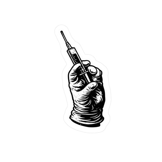 "Syringe" - Sticker